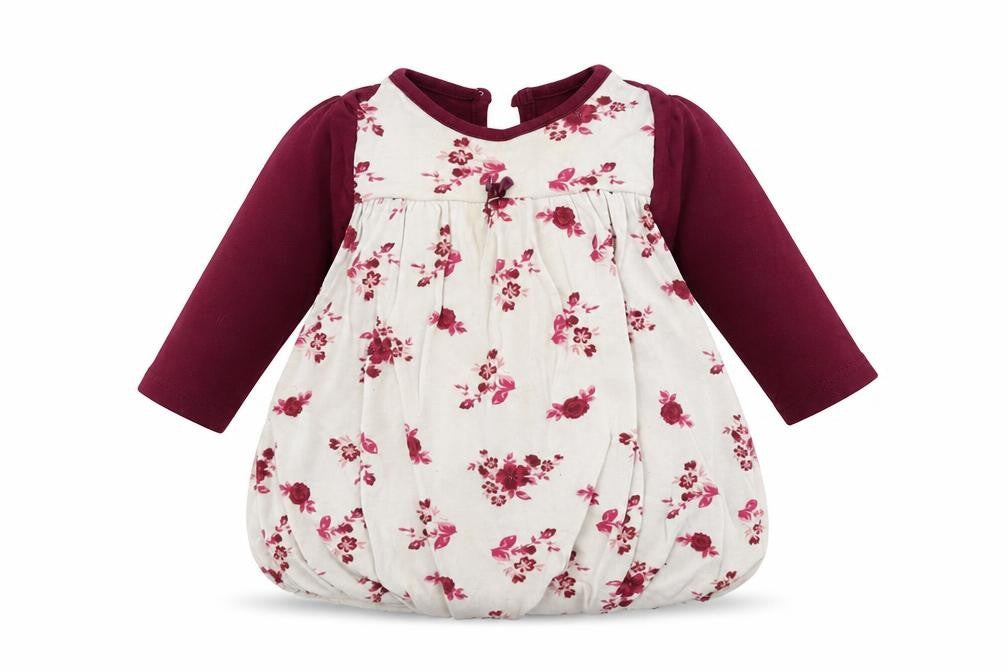 George Baby White Floral  A-Line  Size 3-6 Months