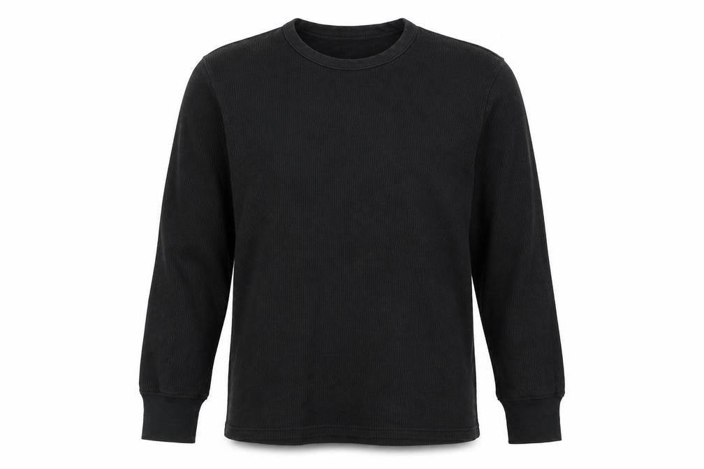 Front view of Marks & Spencer women’s black jumper, size M
