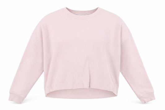 Front view of Primark women’s pink jumper, size UK 12