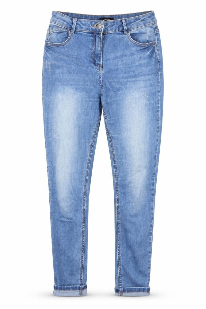 Denim Womens Blue   Tapered Jeans Size 10 L20 in
