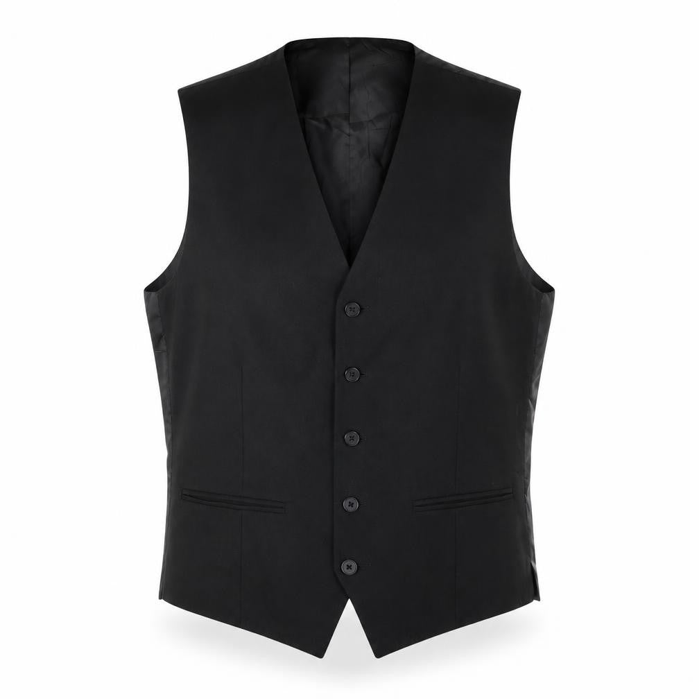 Preworn Mens Blue Check  Jacket Suit Waistcoat Size 36