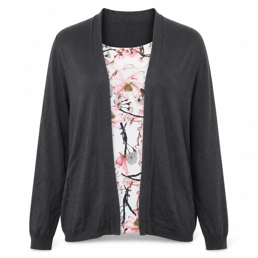 George Womens Multicoloured Floral  Cardigan Jumper Size 12