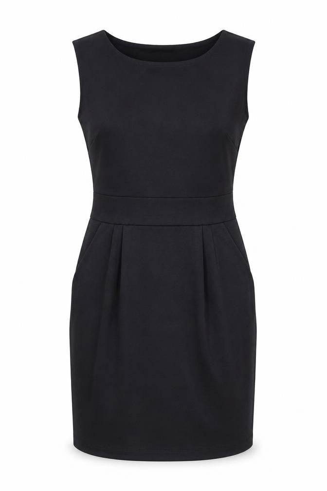 Front view of GREENCE women’s grey colourblock a-line, size XL