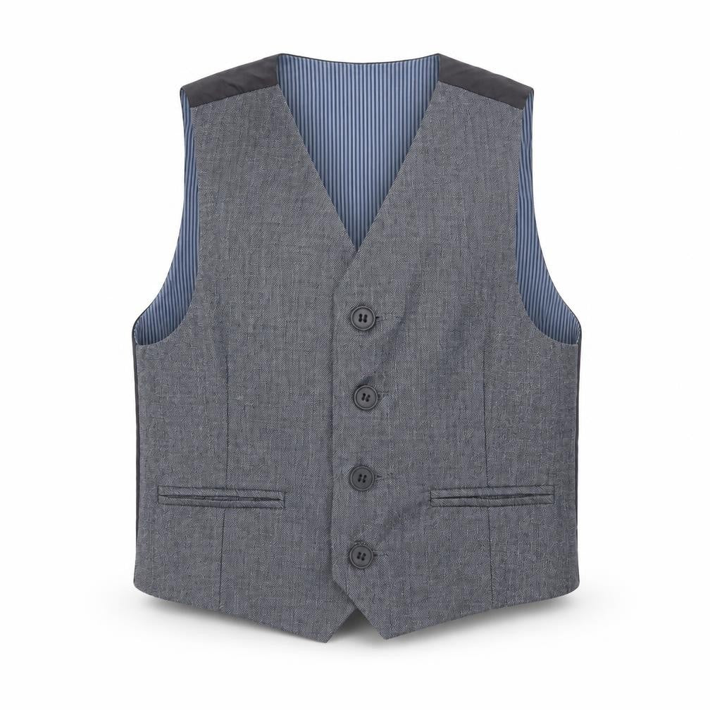 John Lewis Boys Grey   Jacket  Size 4 Years  - Waistcoat