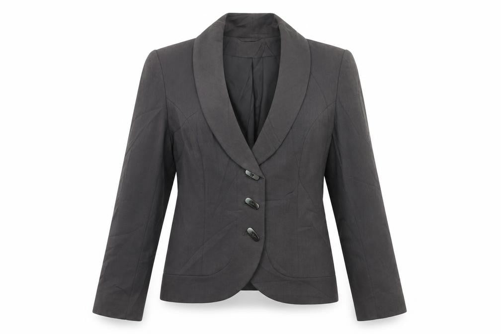 minute Womens Grey   Jacket Blazer Size 8