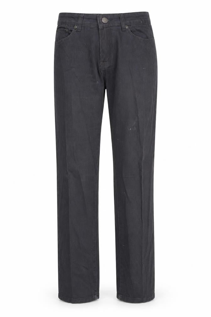 Simply chic Womens Grey  Denim Straight Jeans Size 12 L30 in
