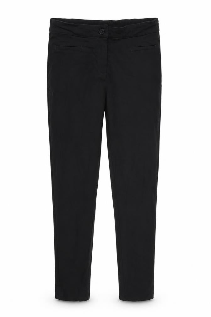 Front view of Next girls’ black snow pants trousers, size 13, years