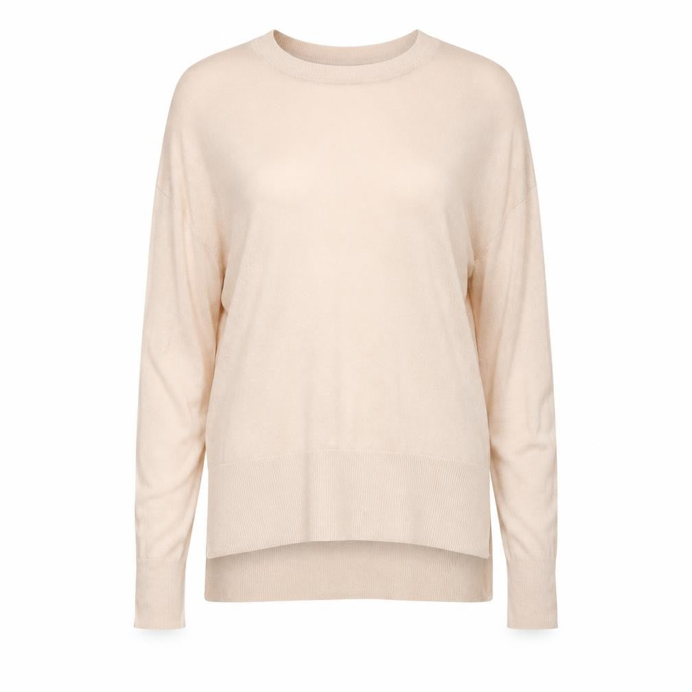 Front view of H&M women’s pink jumper, size XS