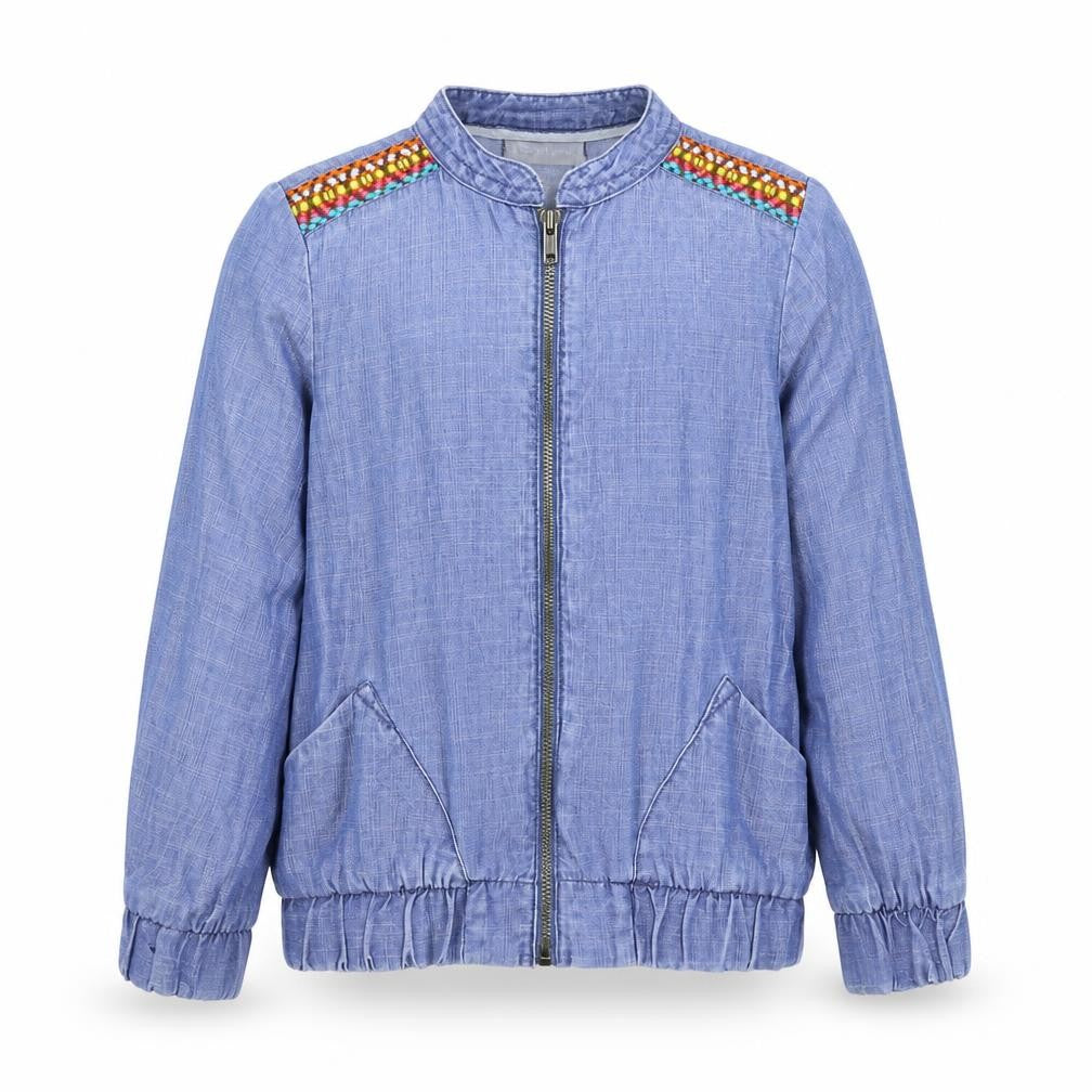 Matalan Girls Blue   Jacket Coat Size 5 Years