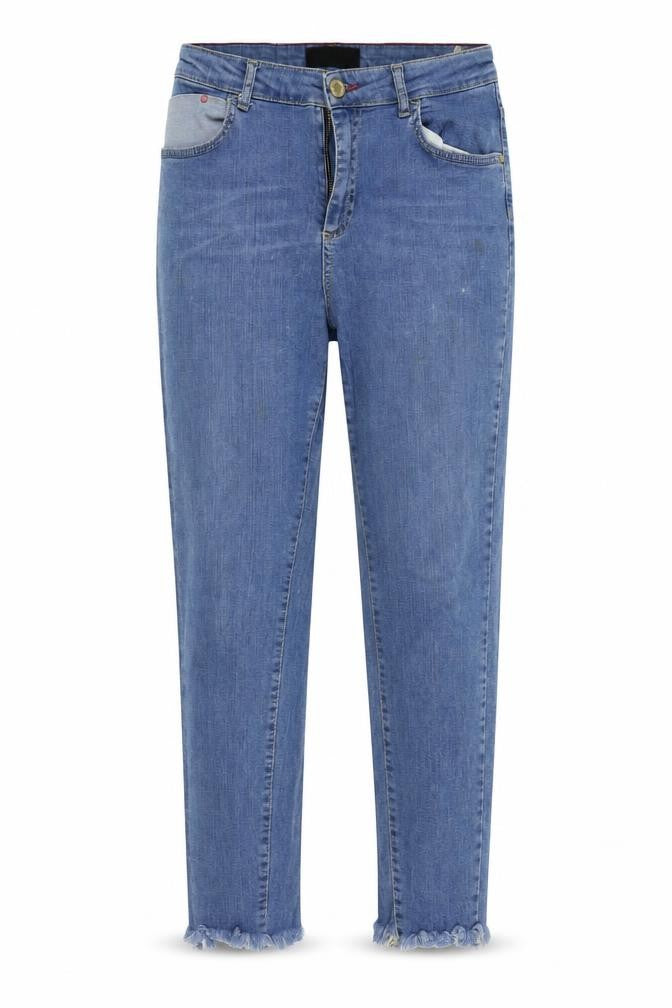 Denim Reserved Womens Blue   Straight Jeans Size 14 L25 in
