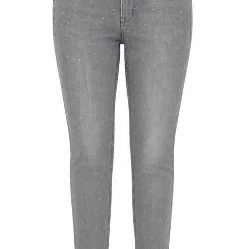 &DENIM Womens Grey   Trousers  Size 30 in L31 in - Diamond Pattern