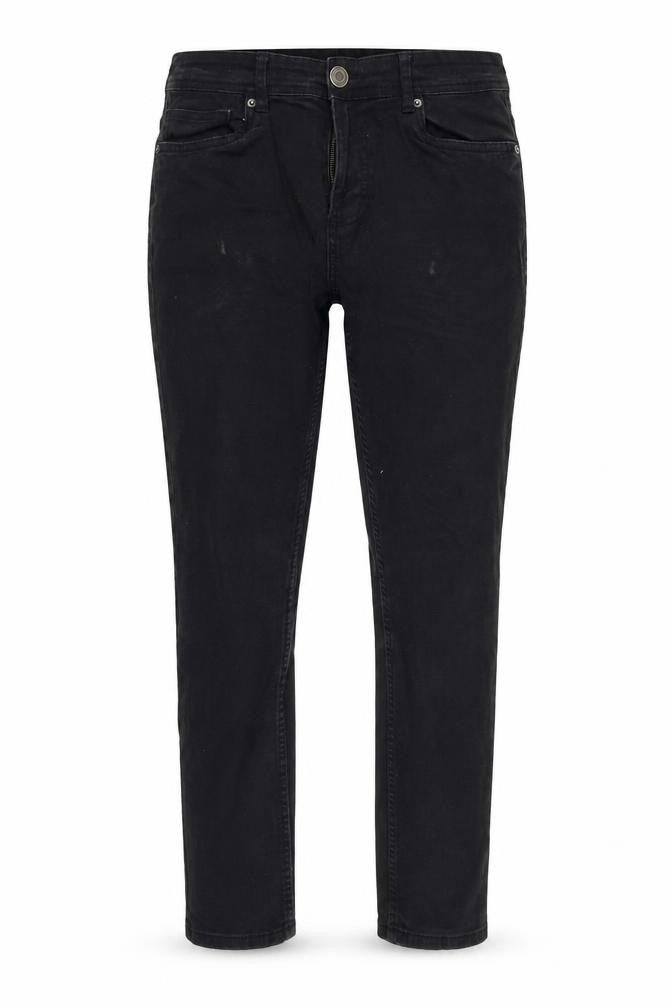 deniem & co Womens Black   Straight Jeans Size L L32 in