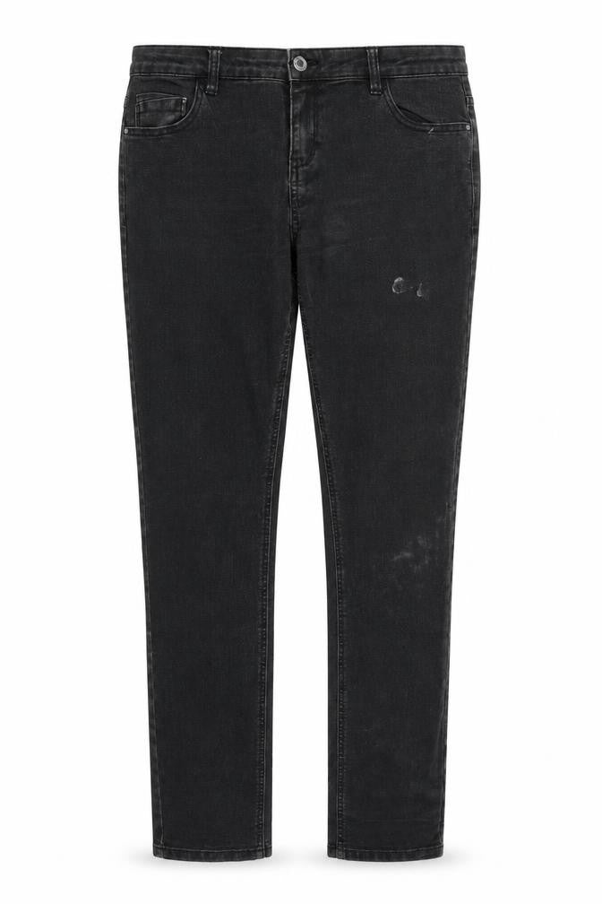 deniem & co Womens Grey   Straight Jeans Size 14 L29 in