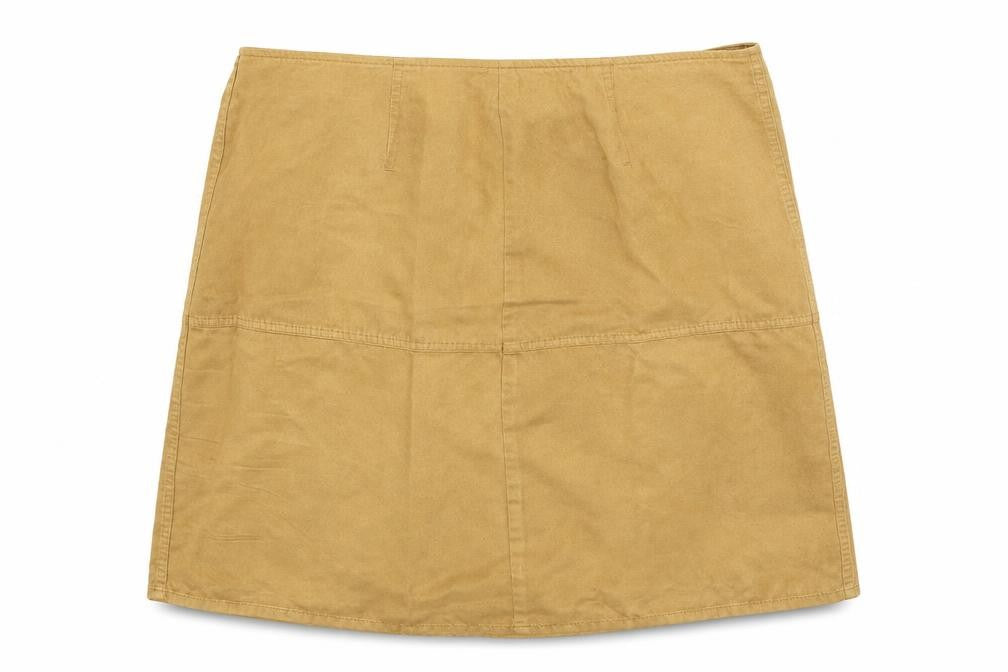 Marks and Spencer Womens Yellow   Mini Skirt Size 34 in