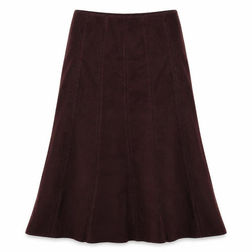 New Look Womens Red   Flare Skirt Size 35 in