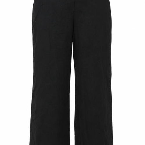 M&Co Womens Black   Trousers  Size 10 L29 in
