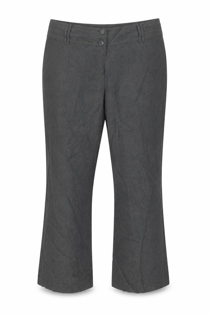 Papaya Womens Grey   Trousers  Size 18 L27 in