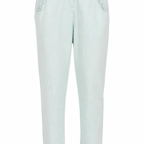 Womens Womens Green  Denim Trousers  Size 8 L29 in