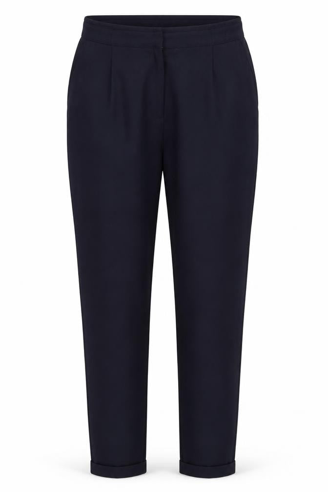 Oasis Womens Blue Trousers Size 10 L28 in