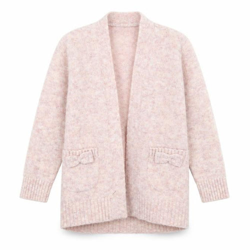I love girls wear Girls Pink  Knit Jacket Coatigan Size 7-8 Years