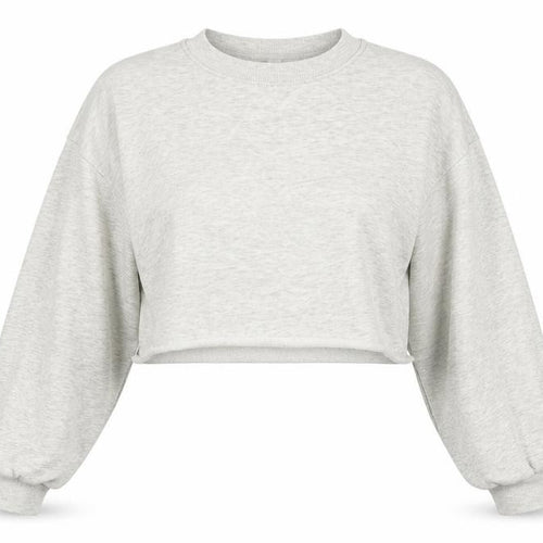 Divided Womens Grey   Pullover Sweatshirt Size S  - Cropped