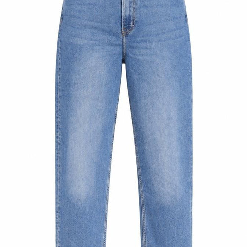 H&M Womens Blue  Denim Straight Jeans Size 8 L28 in