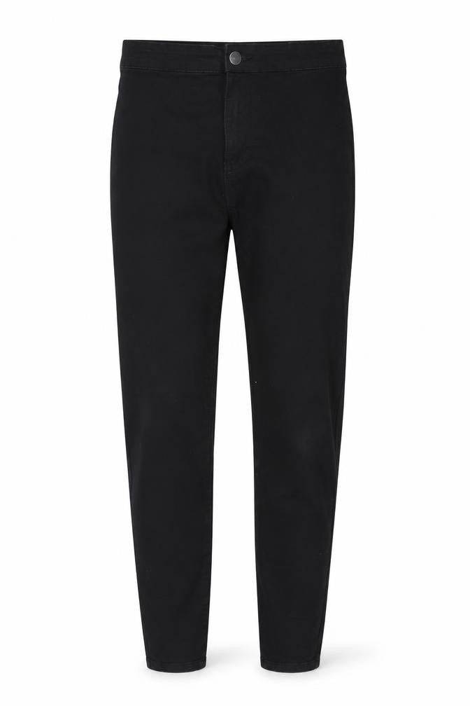 Preworn Womens Black  Denim Skinny Jeans Size 30 in L28 in