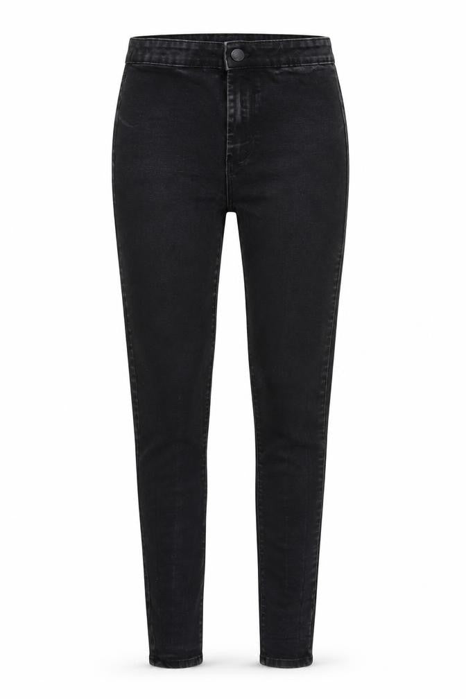 Primark Womens Black  Denim Skinny Jeans Size 10 L31 in