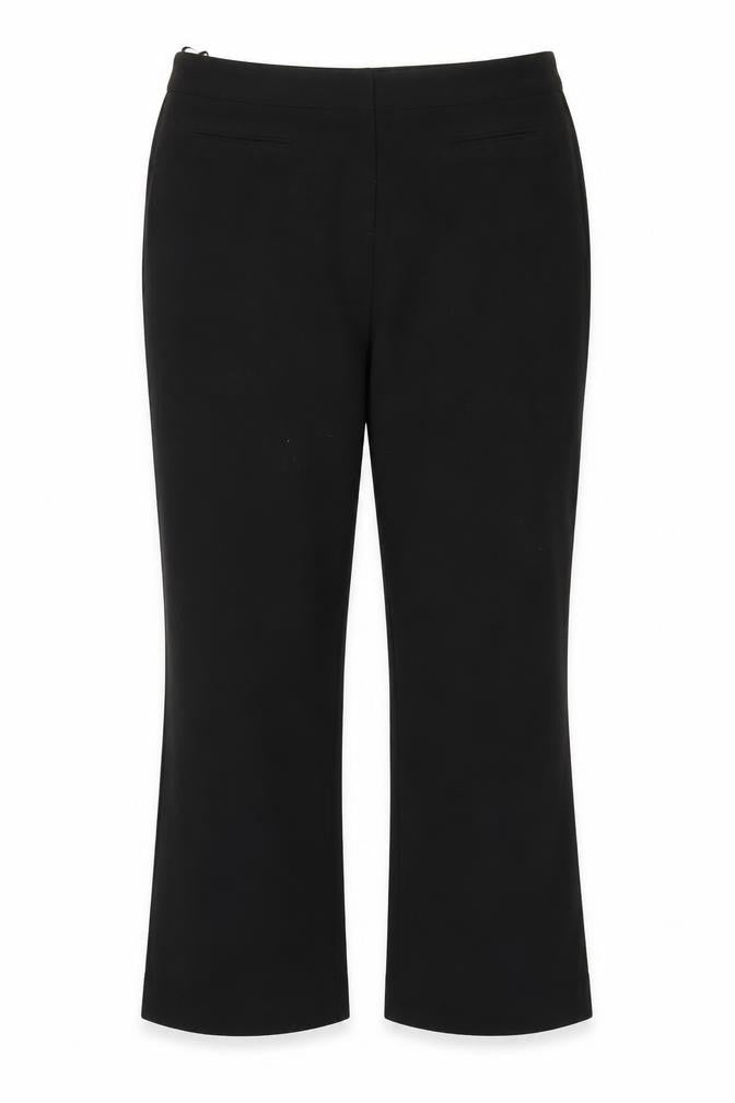Mia Moda Womens Black   Trousers  Size 12 L25 in