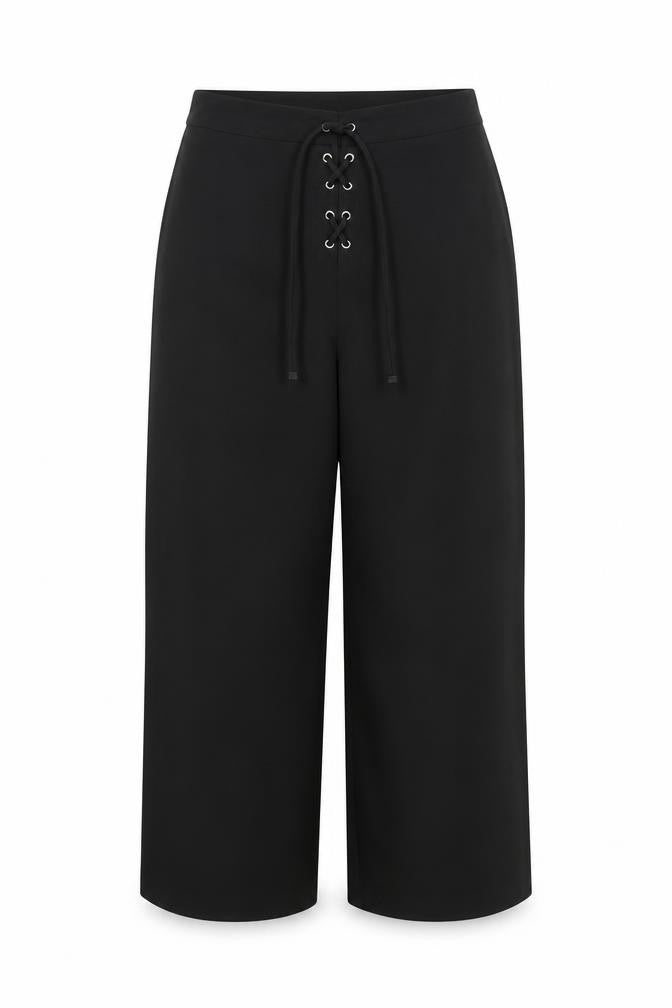 New Look Womens Black   Trousers  Size 12 L22 in