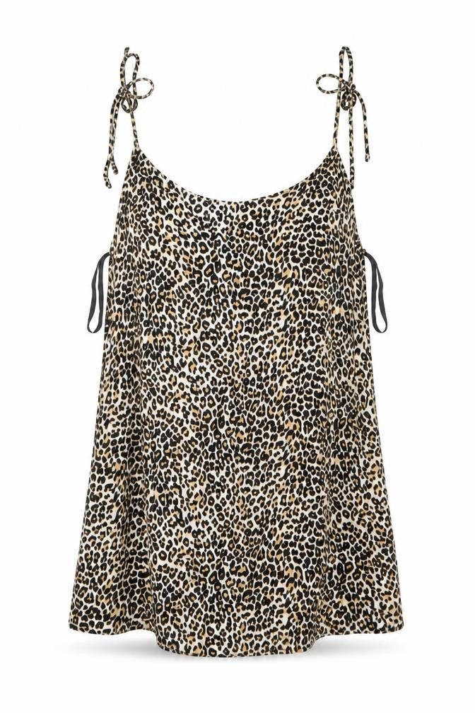 Motel Womens Multicoloured Animal Print  Camisole Tank Size XS