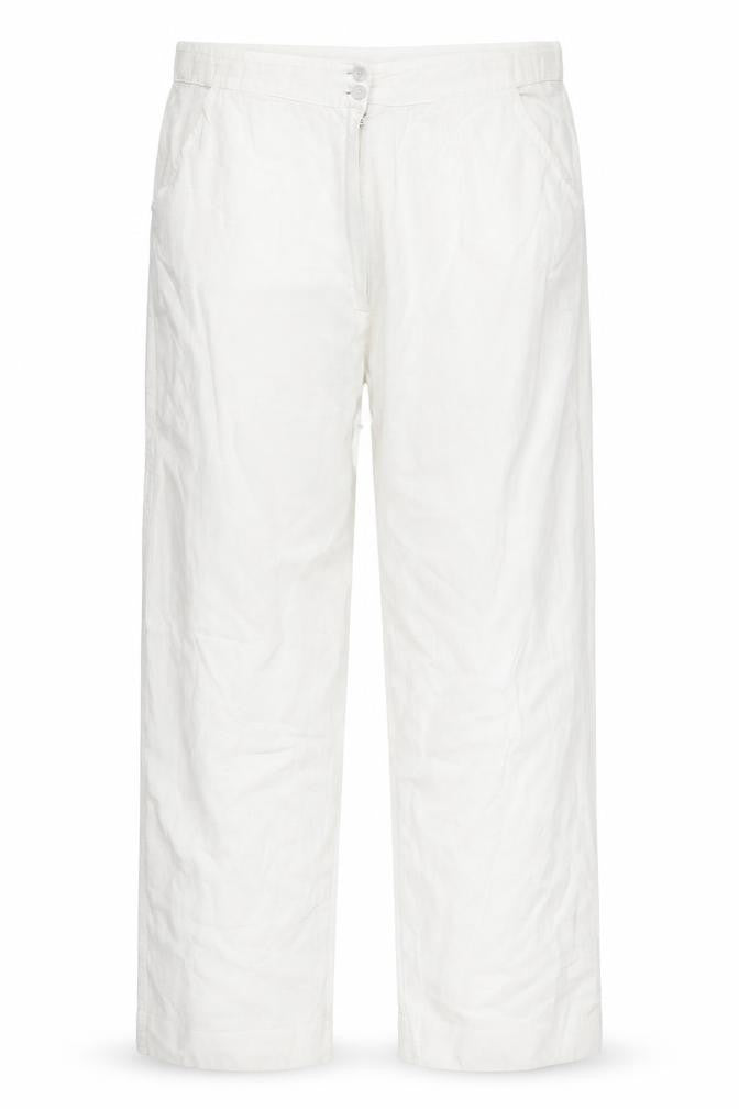 oasis  Womens White   Trousers  Size L L29 in