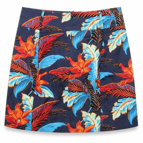 Ad lib Womens Multicoloured Floral  Mini Skirt Size 8