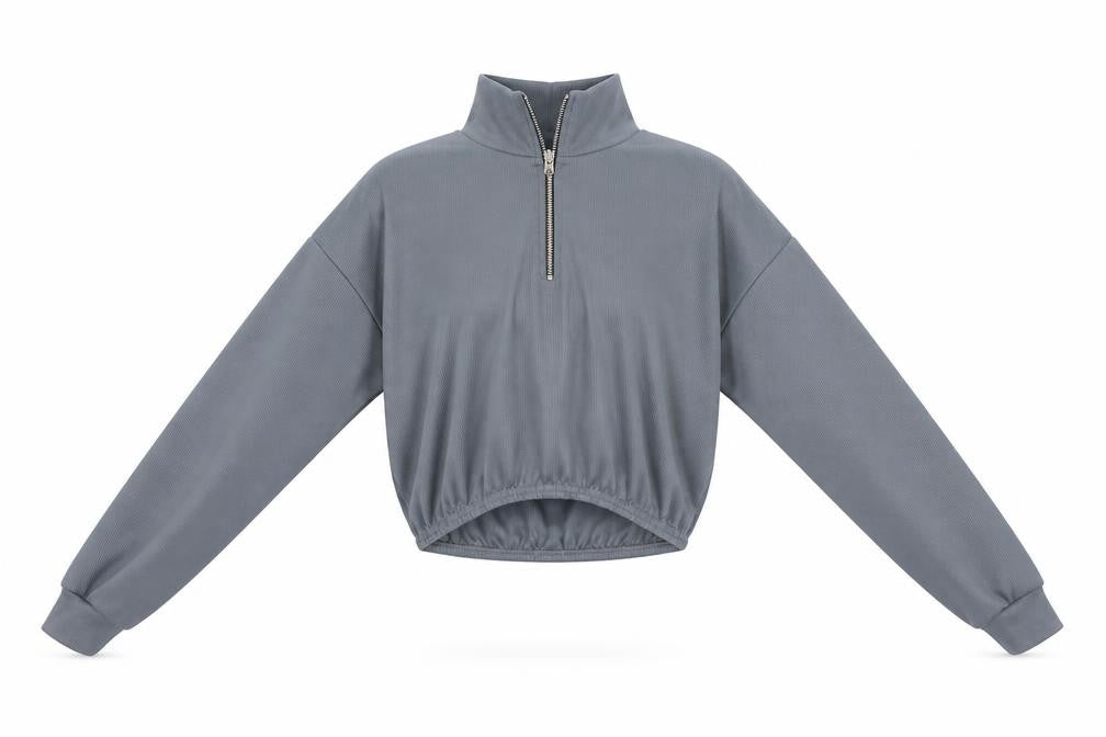 PRETTYLITTLETHING Womens Grey   Pullover Jumper Size 6