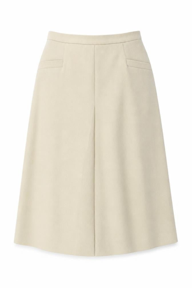Preworn  Womens Beige   A-Line Skirt Size XL