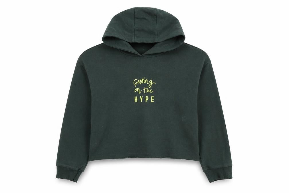 George Girls Green   Pullover Hoodie Size 5-6 Years