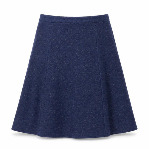 Heather Valley Womens Blue   Flare Skirt Size 14