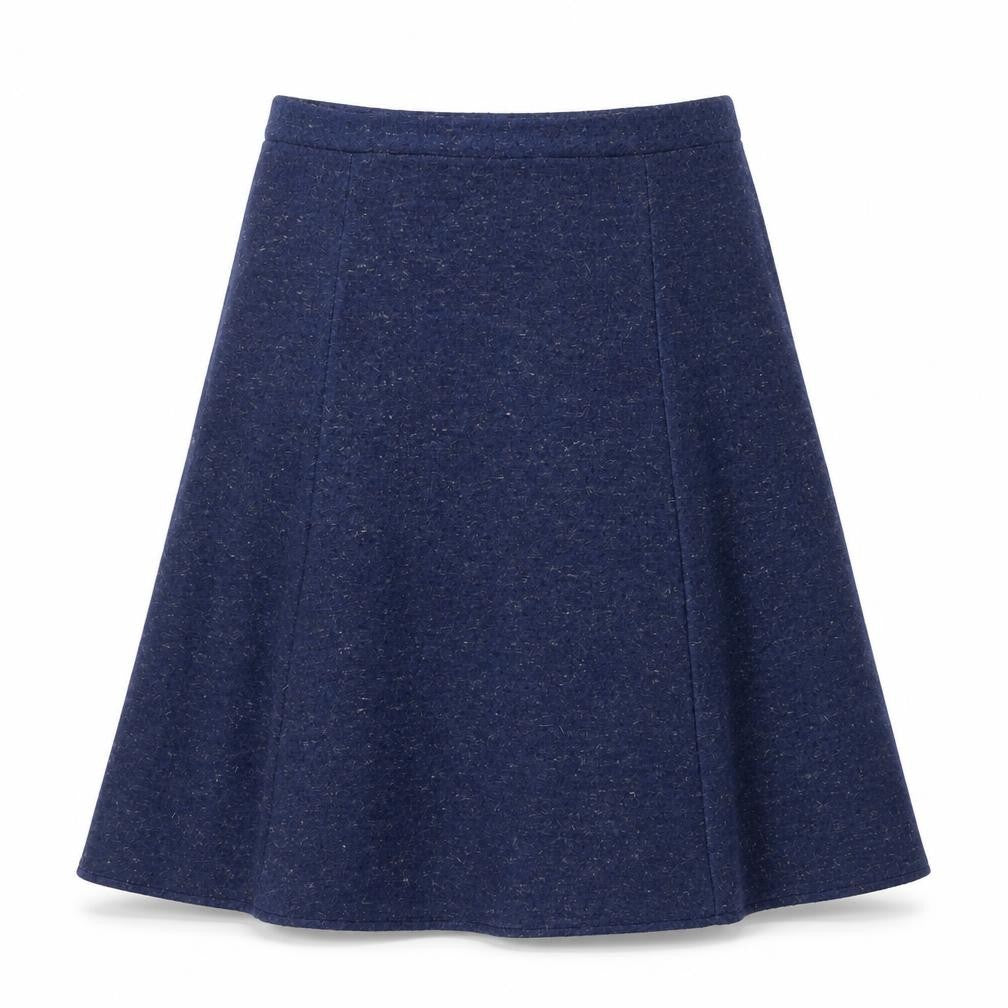 Heather Valley Womens Blue   Flare Skirt Size 14