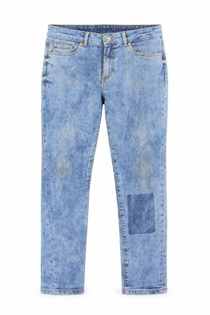 Cherokee Womens Blue  Denim Straight Jeans Size 12 L29 in