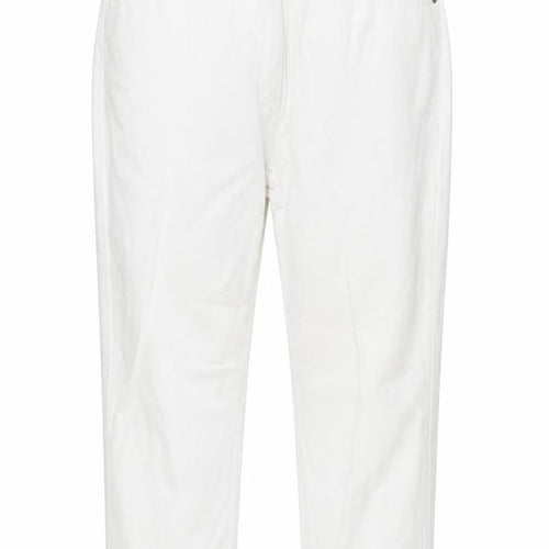 Brooker Womens White  Denim Straight Jeans Size 16 L25 in