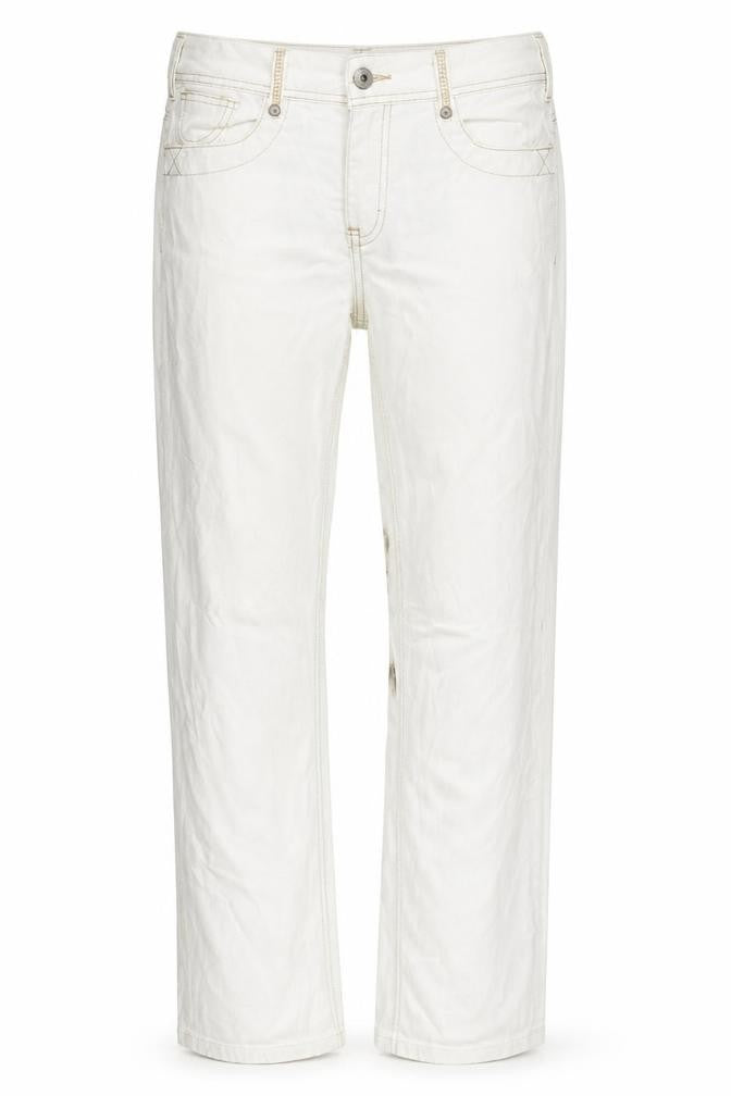 Cecil Womens White  Denim Straight Jeans Size 28 in L32 in