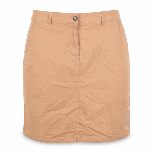 Capsule Womens Beige   Straight & Pencil Skirt Size 14