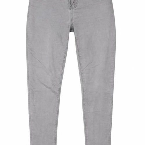 24/7 Womens Grey   Skinny Jeans Size 10 L28 in