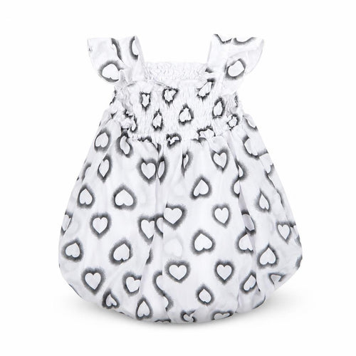 bon beb Girls Grey Animal Print  A-Line  Size 6-9 Months