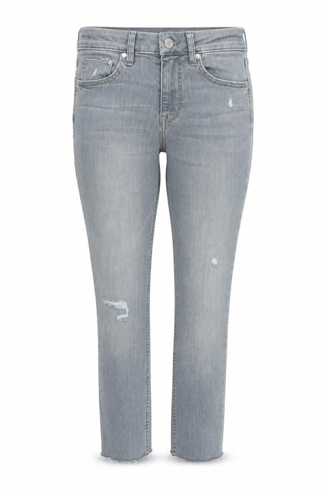 &Denim Womens Grey  Denim Skinny Jeans Size 10 L25 in