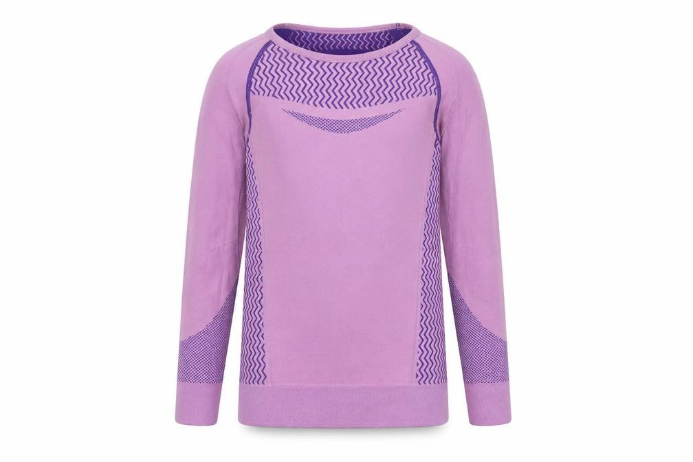 Crivit Pro Girls Purple   Basic T-Shirt Size 8-9 Years