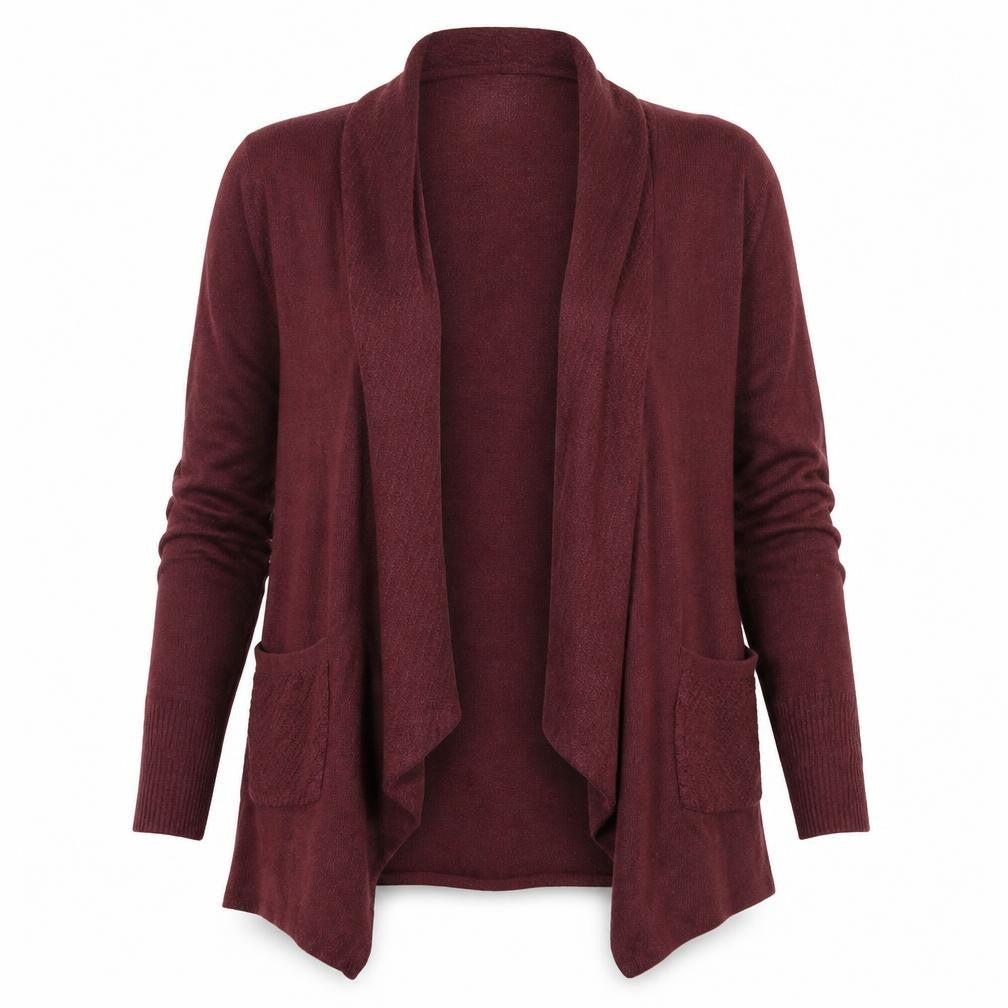 George Womens Purple  Knit Cardigan Jumper Size 10