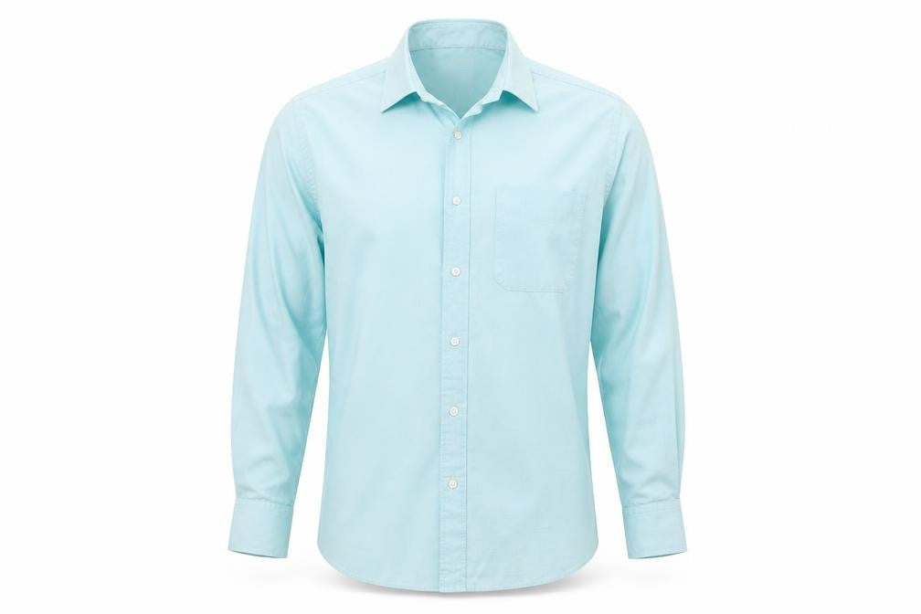 BHS Mens Green    Button-Up Size 16