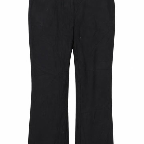 Soon Womens Black   Trousers  Size 12 L30.5 in