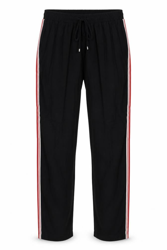 Papaya Womens Black   Trousers  Size 10 L28.5 in